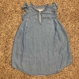 💥2/$10💥 Lauren Conrad Ruffle Short Sleeve Blouse 💙🤍💙